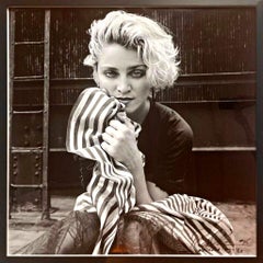Richard Corman, Madonna- NYC '83, unico firmato due volte e numerato 1/1, incorniciato
