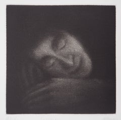 Asleep - Acquaforte originale firmata a mano - Tiratura limitata a 90 copie