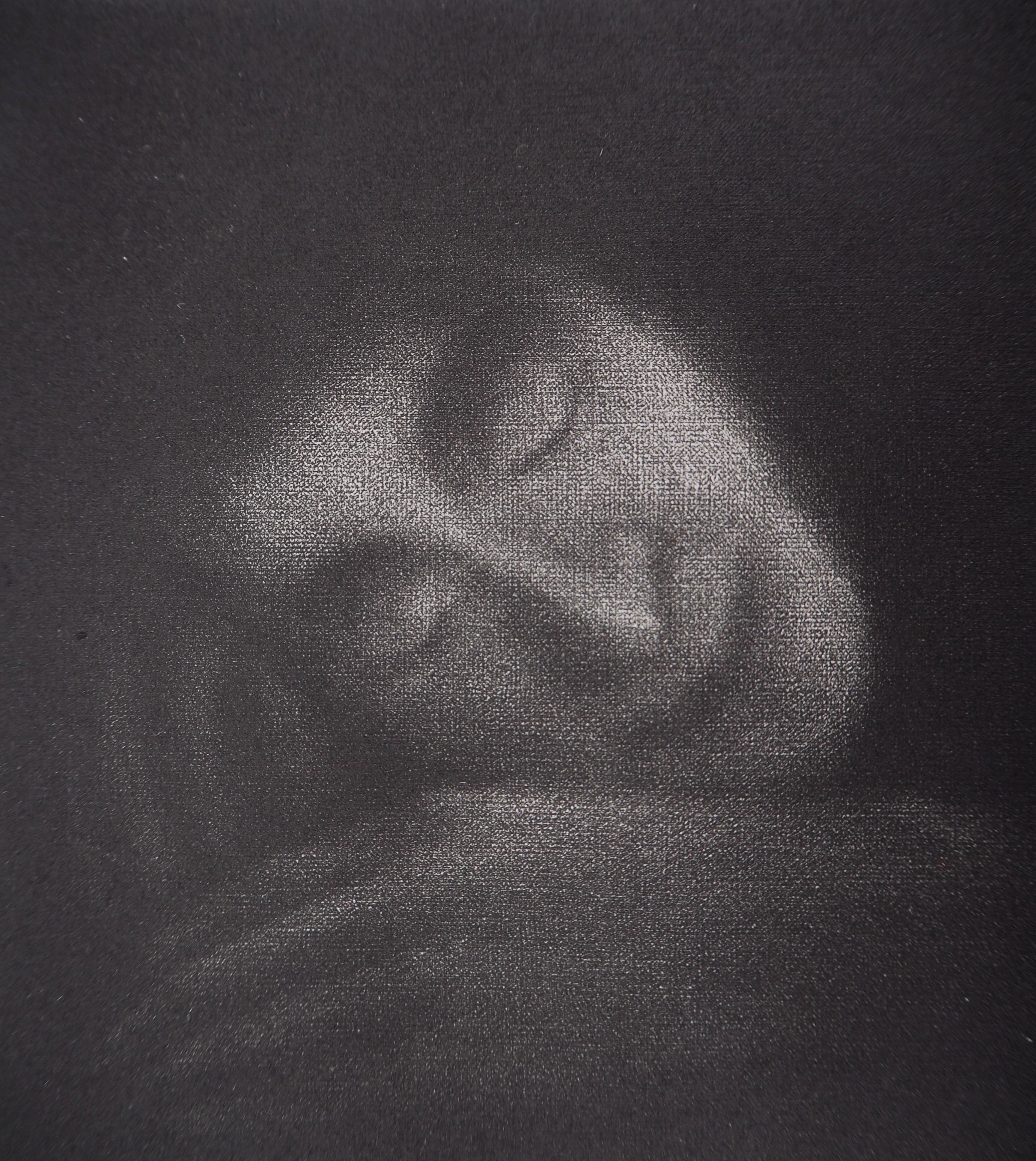 Asleep – Original handsignierte Radierung – limitierte 90 Exemplare (Moderne), Print, von Richard Davies