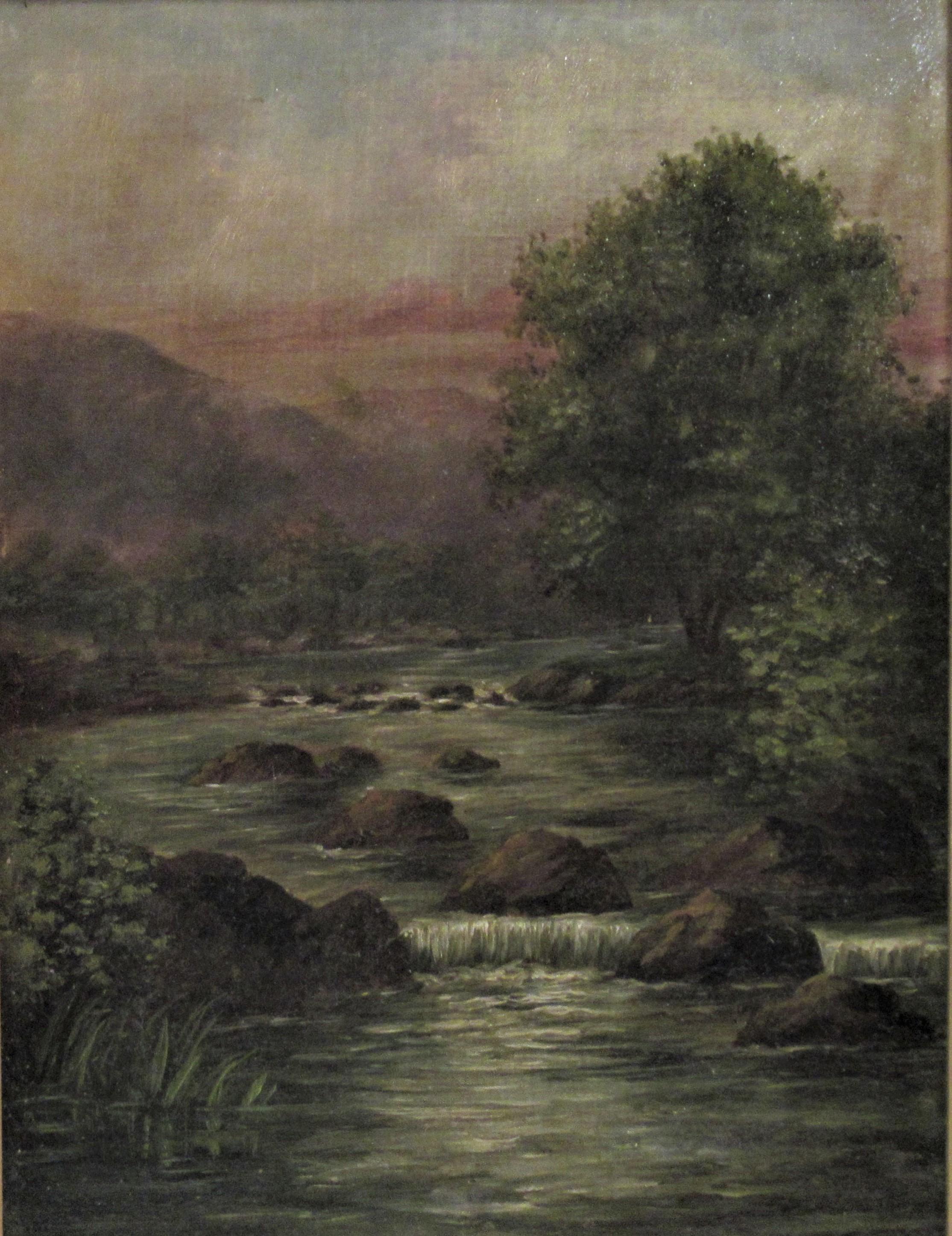 Landscape - Painting by Richard DeTreville