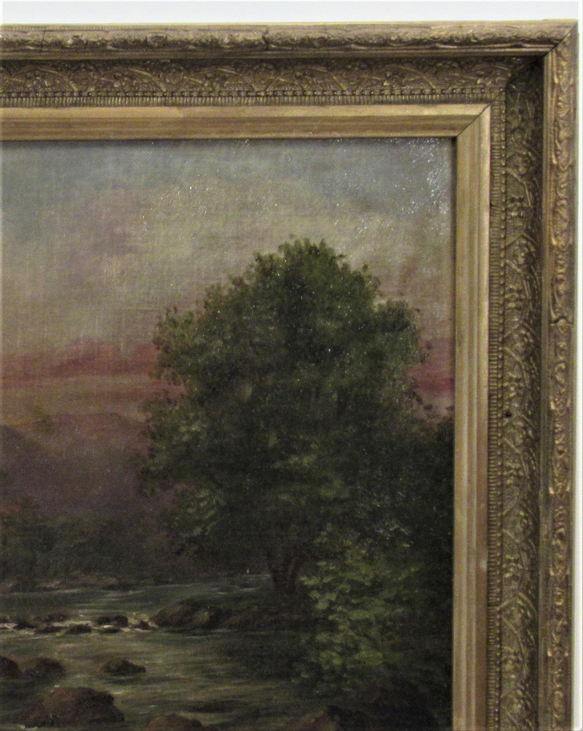 Landscape - American Impressionist Painting by Richard DeTreville