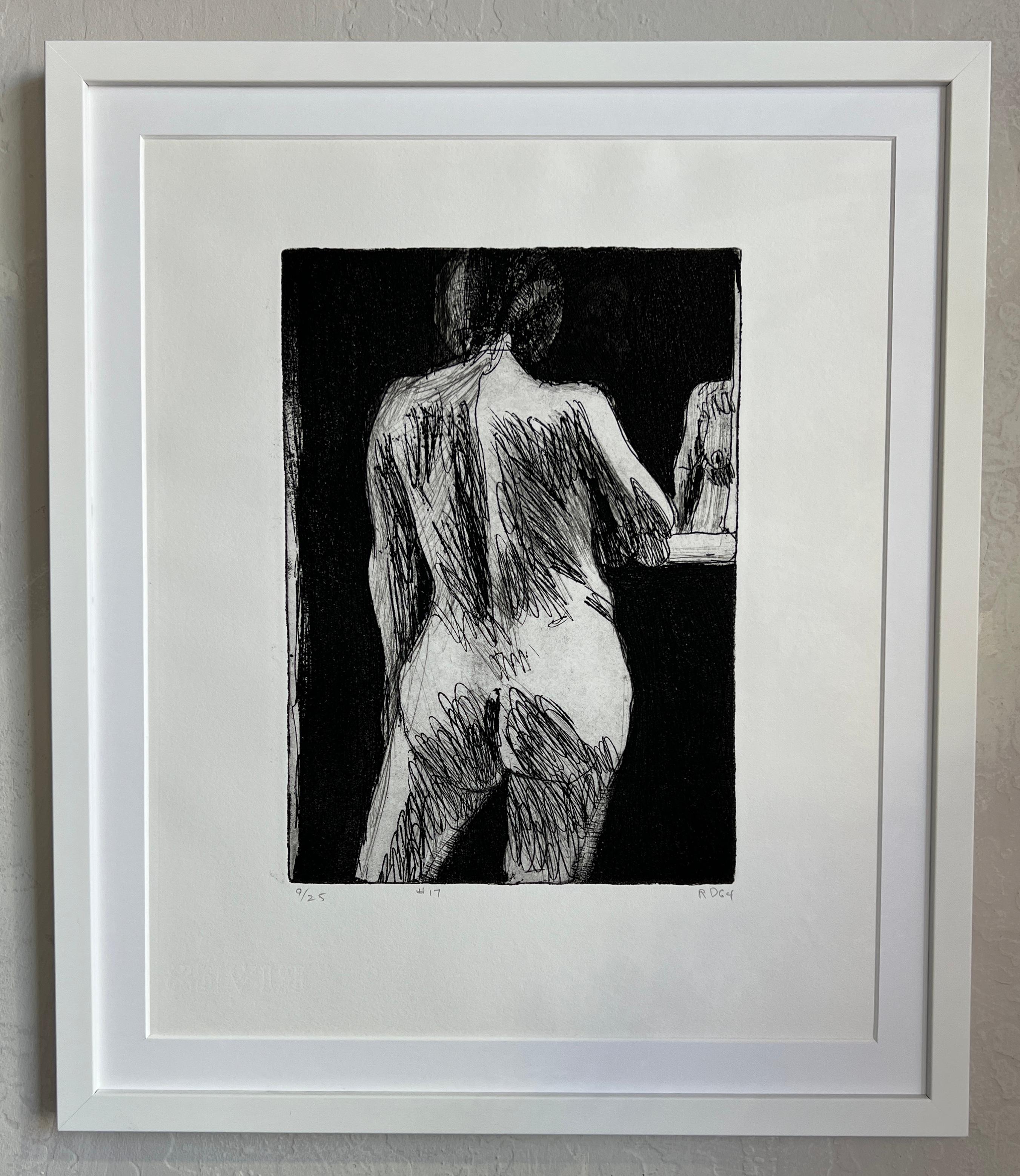 Offered here is a Richard Diebenkorn, #17 from 41 Etchings Drypoint.
Printed by Kathan Brown and Published by Crown Point Press

In the 1960s, Richard Diebenkorn began experimenting with printmaking at Crown Point Press, eventually publishing a