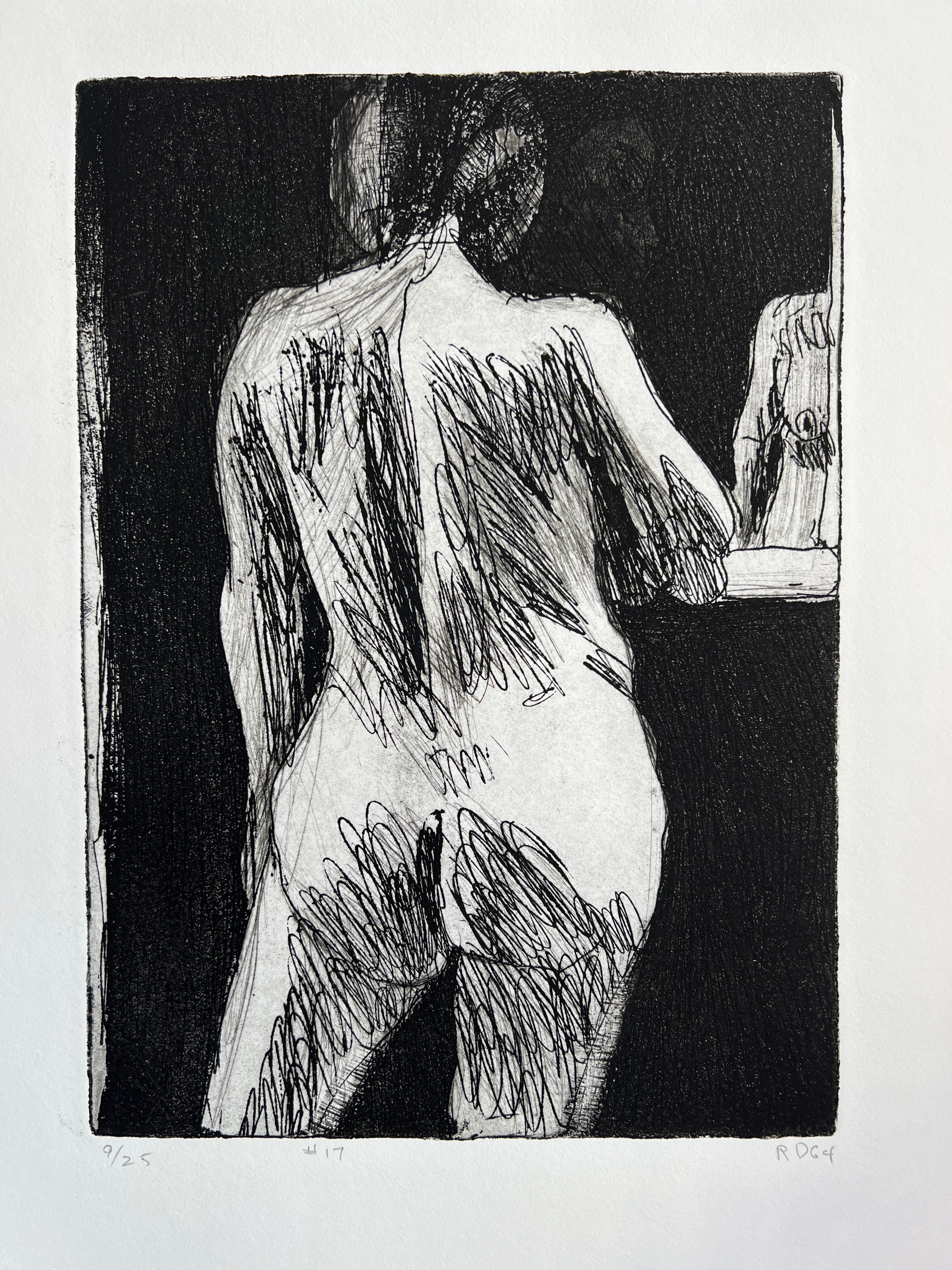 Mid-20th Century Richard Diebenkorn #17 from 41 Etchings Drypoints Crown Point Press