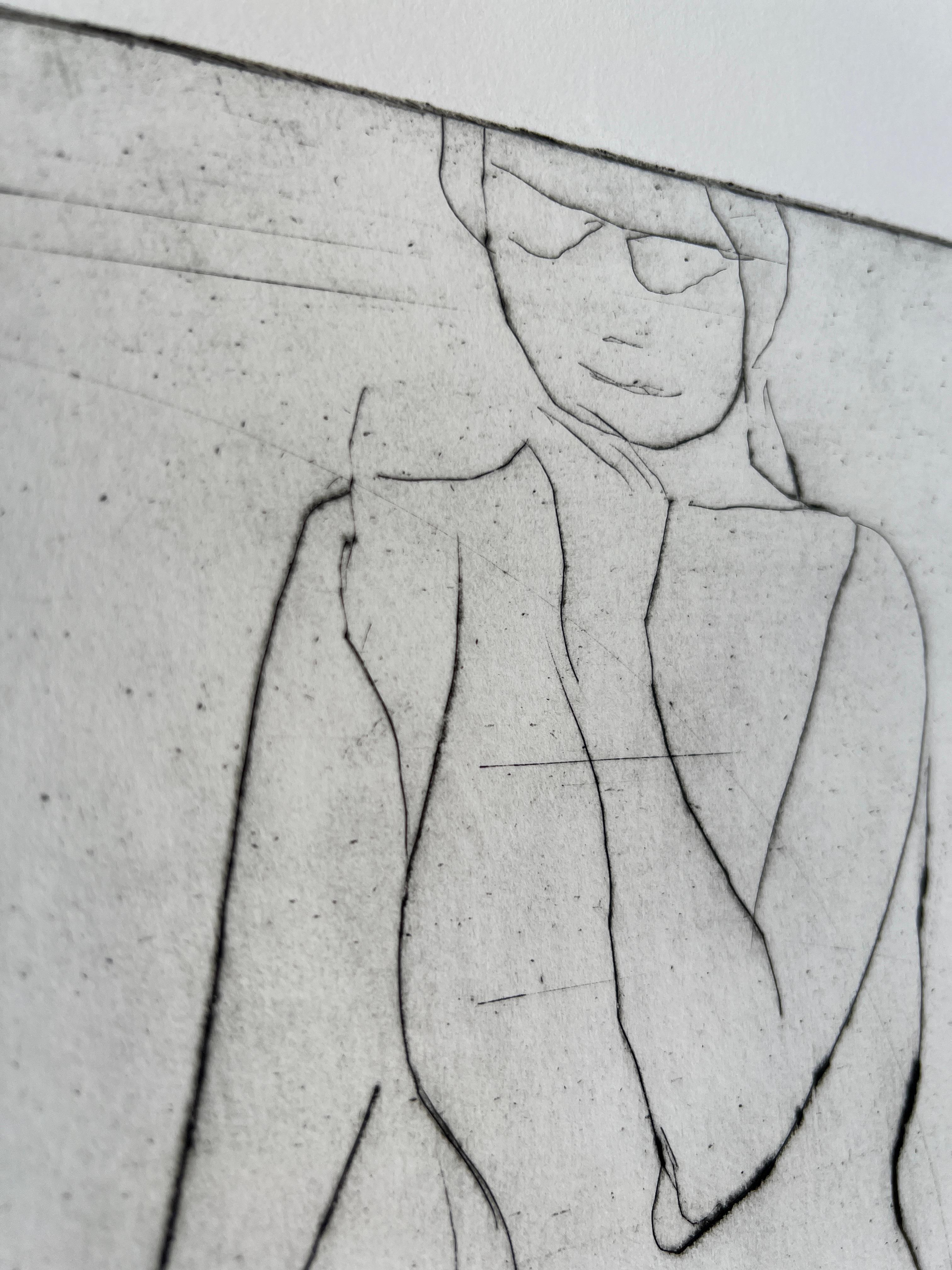 Richard Diebenkorn #28 from 41 Etchings Drypoints Crown Point Press For Sale 9