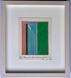 Art Card: Richard Diebenkorn, Ocean Park 30 (Hand Signed by Richard Diebenkorn)