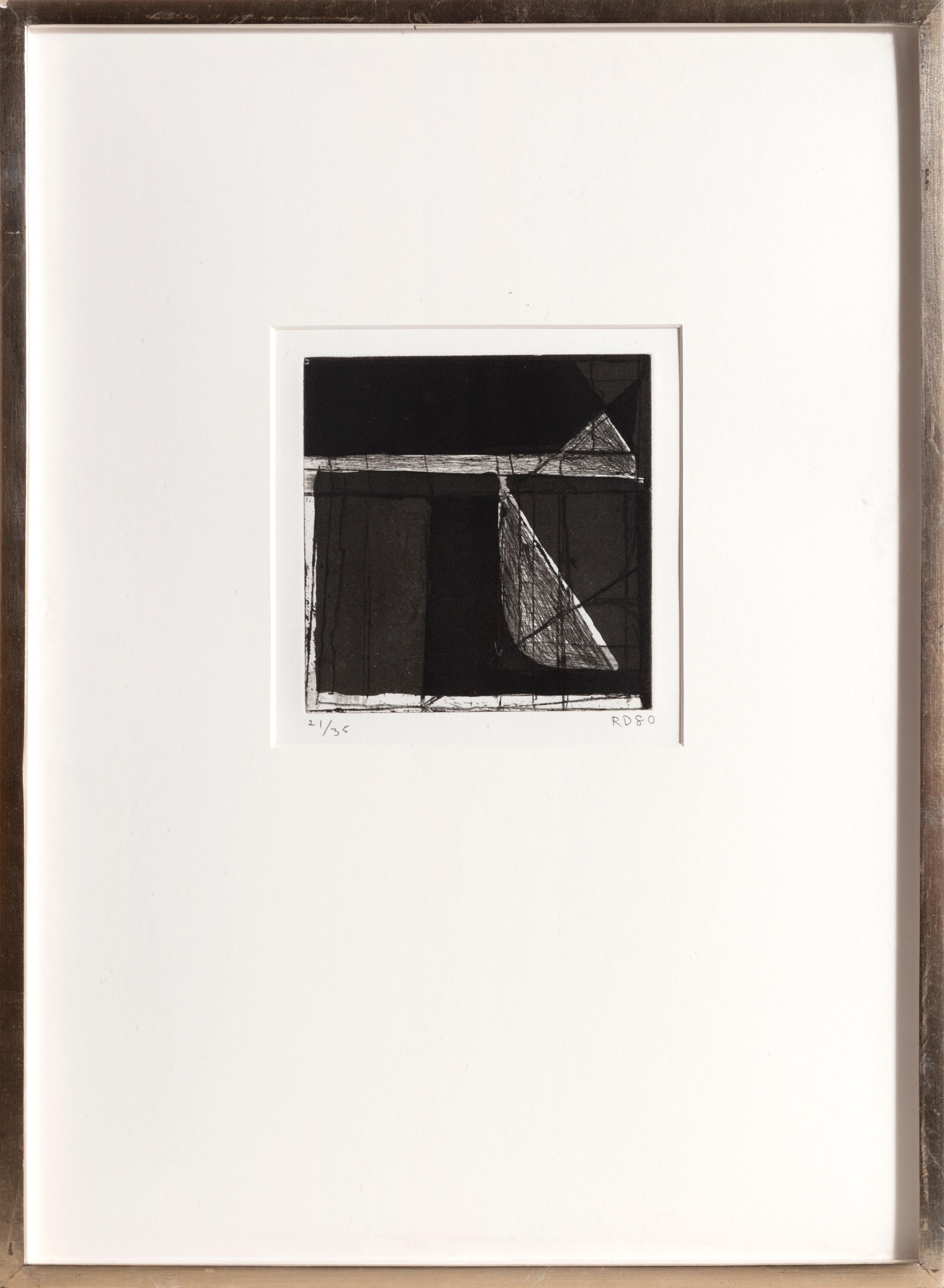 Isosceles Triangle and Right Triangle - Print by Richard Diebenkorn