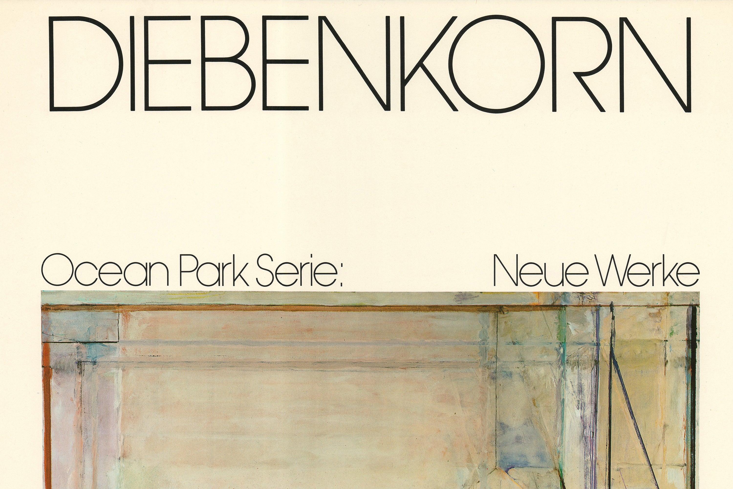 Serie Ocean Park: Nuovi lavori - Print Contemporaneo di Richard Diebenkorn
