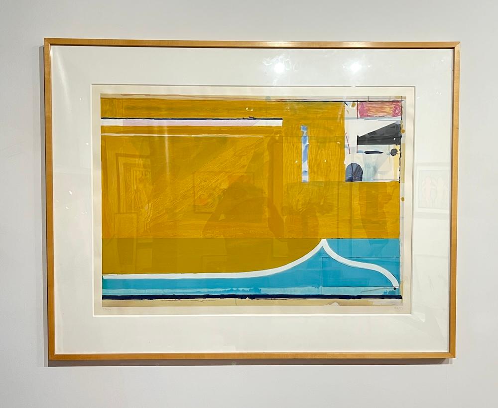 Ochre - Print by Richard Diebenkorn