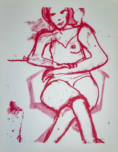 Seated woman