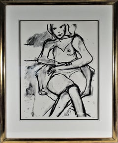 Seated Woman (With Legs and Arms Crossed) 