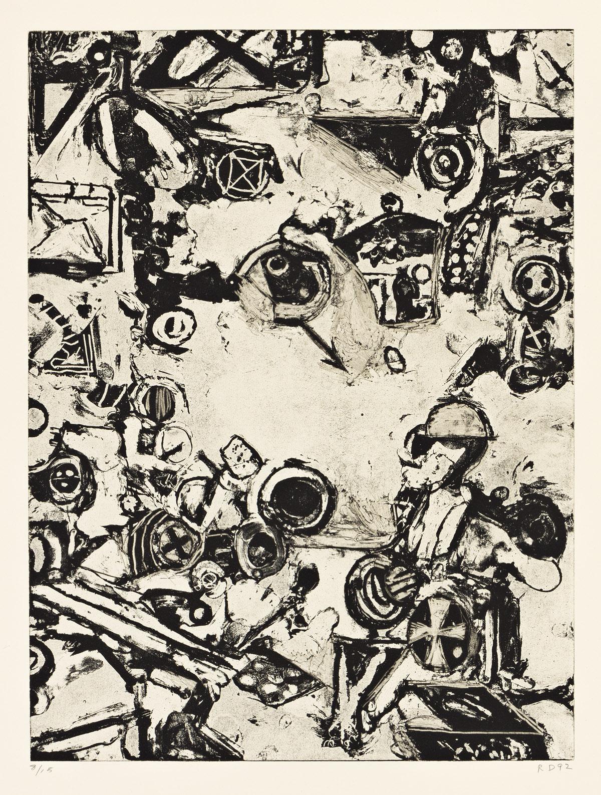 Richard Diebenkorn Print – Der Barbar