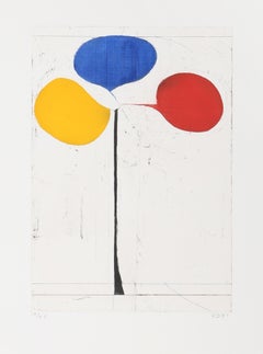Vintage Tri-Color, Aquatint with Etching by Richard Diebenkorn 1981