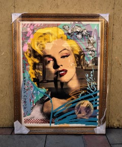 Marilyn Monroe Pop Art Portrait by Richard Duardo