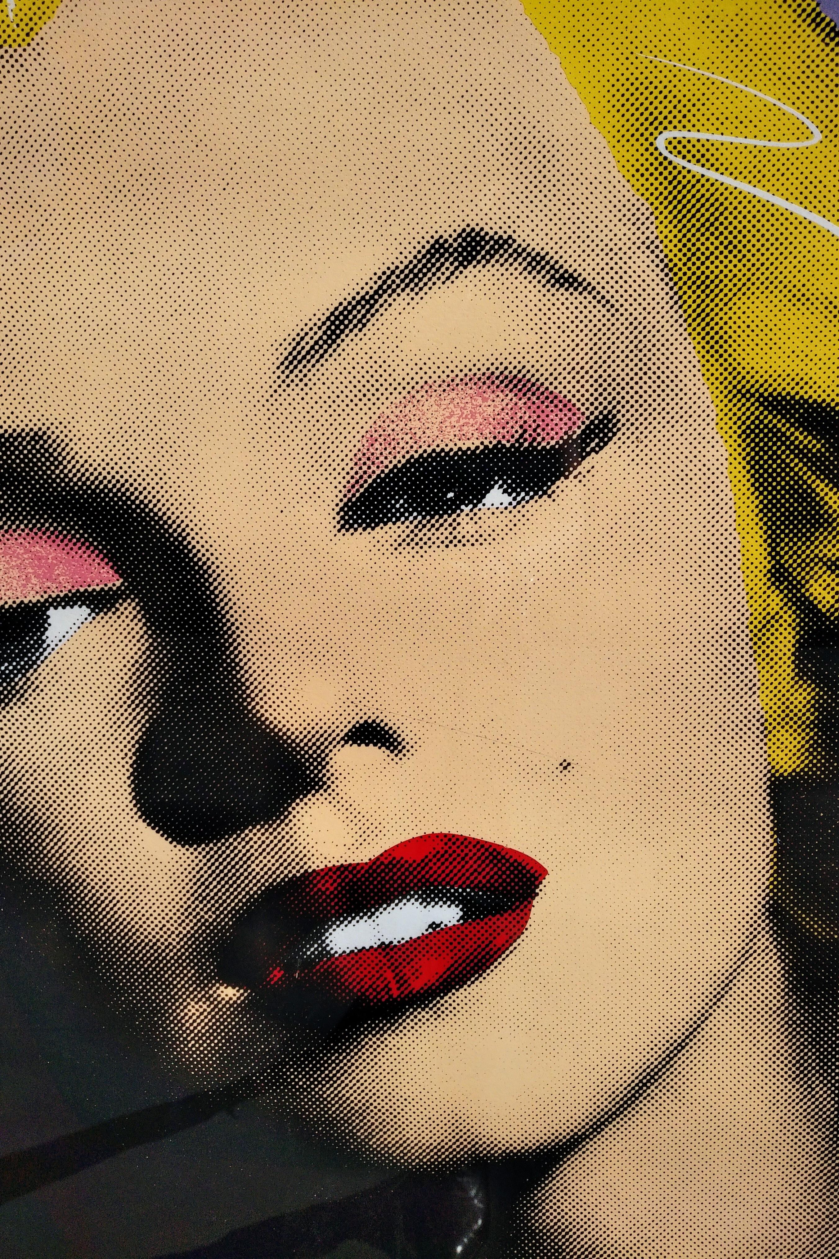 Marilyn Monroe Pop Art Portrait by Richard Duardo 1