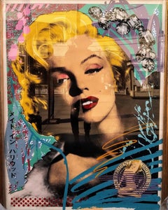 Marilyn Monroe Pop Art Portrait by Richard Duardo 