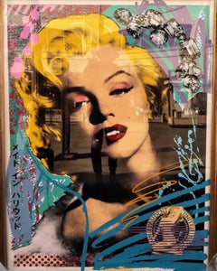 Marilyn Monroe Pop Art Portrait by Richard Duardo