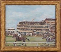 The Derby, 1947 - Horse racing scene 