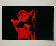 Springsteen in Red on Hahnemuehle Paper