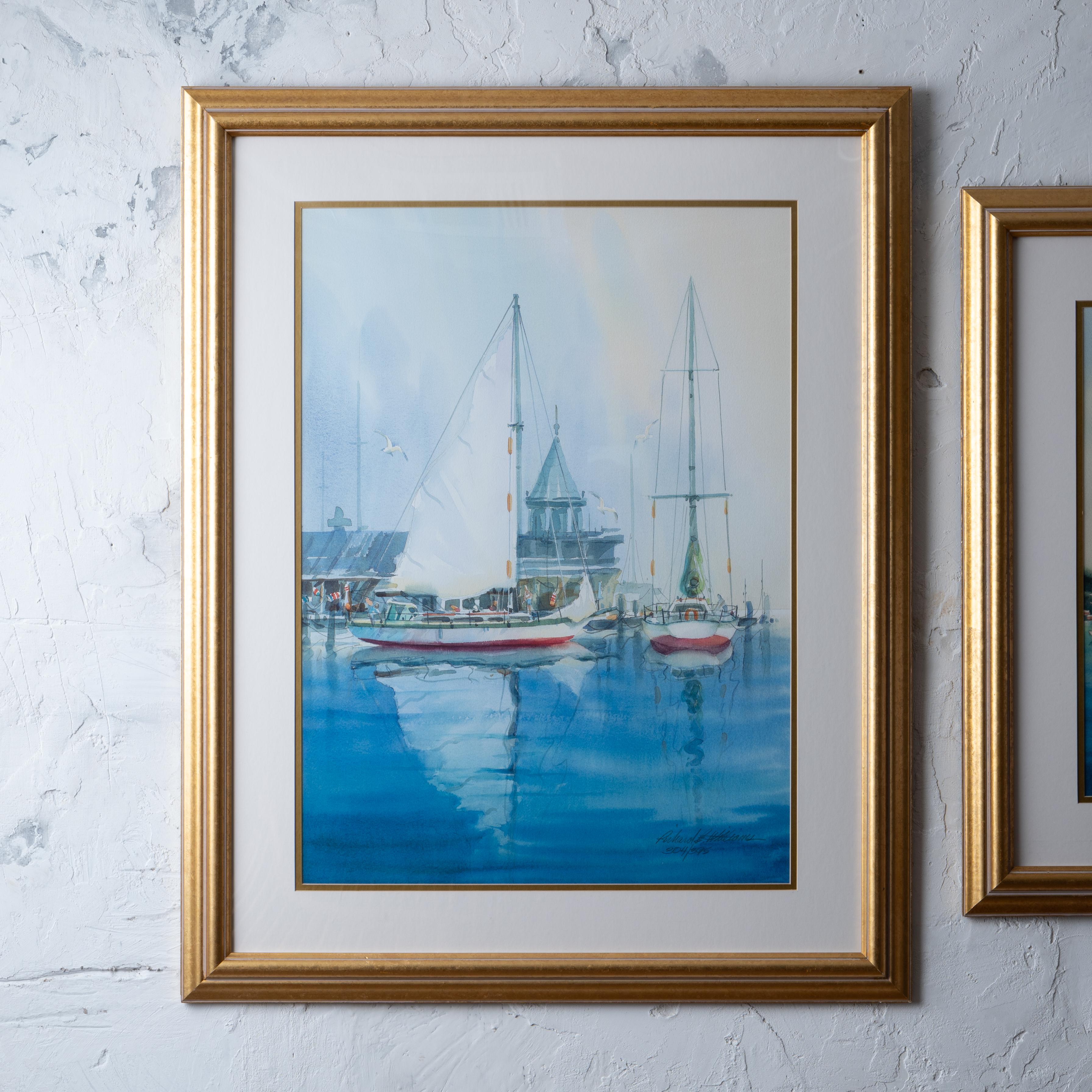 Richard E. Williams Segelboot Drucke im Zustand „Gut“ im Angebot in Savannah, GA