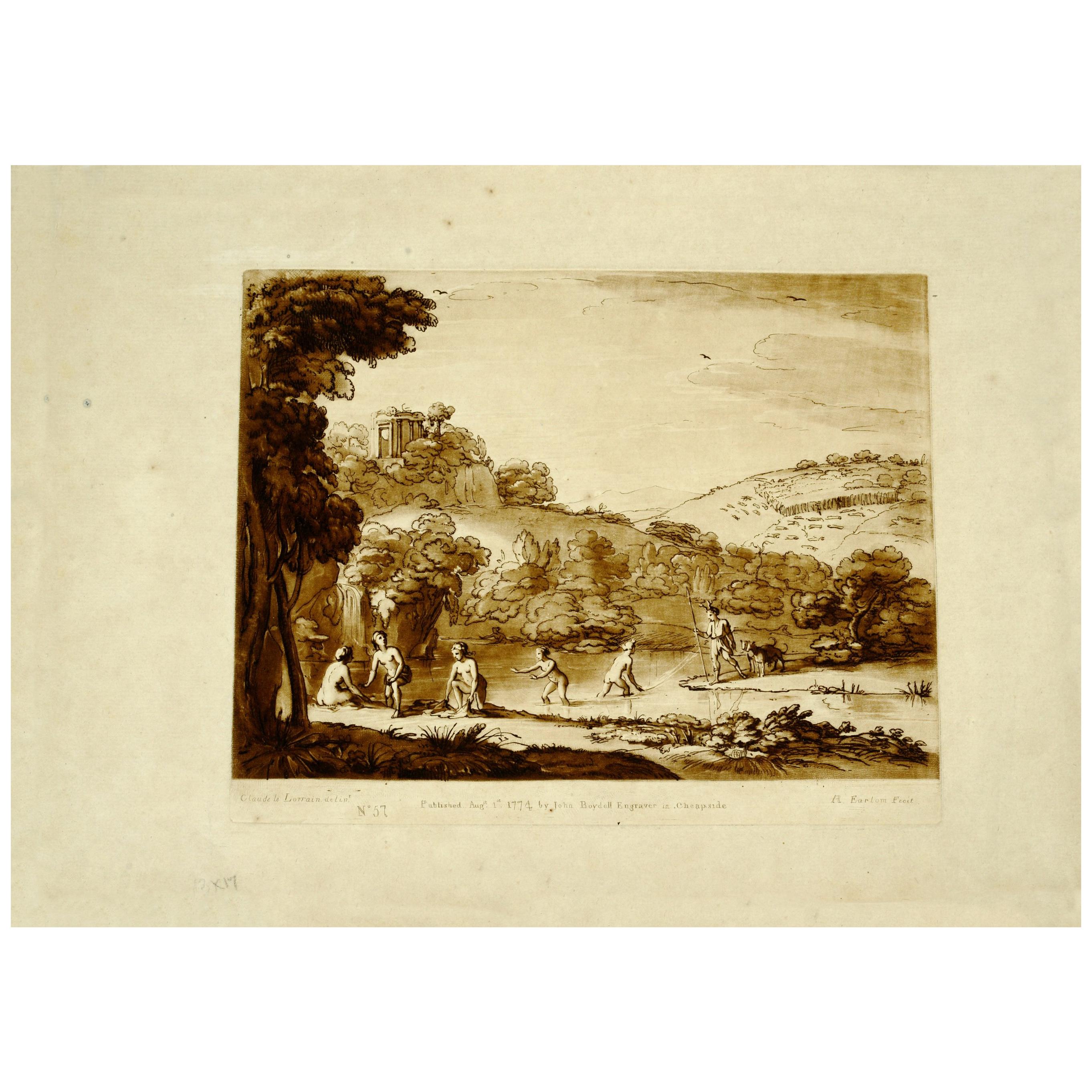 Richard Earlom, Mezzotint circa 1774, Plate #57