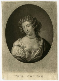 Nell Gwynne - Portrait of Nell Gwyn. Actress and mistress to Charles II.