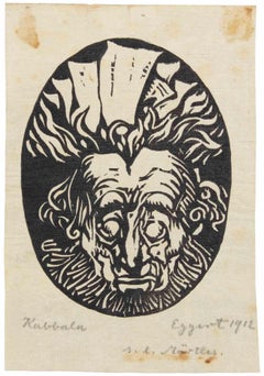 Kabbala - Gravure attr. à Richard Egert - 1910