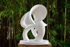 "Upolo" abstract stone sculpture