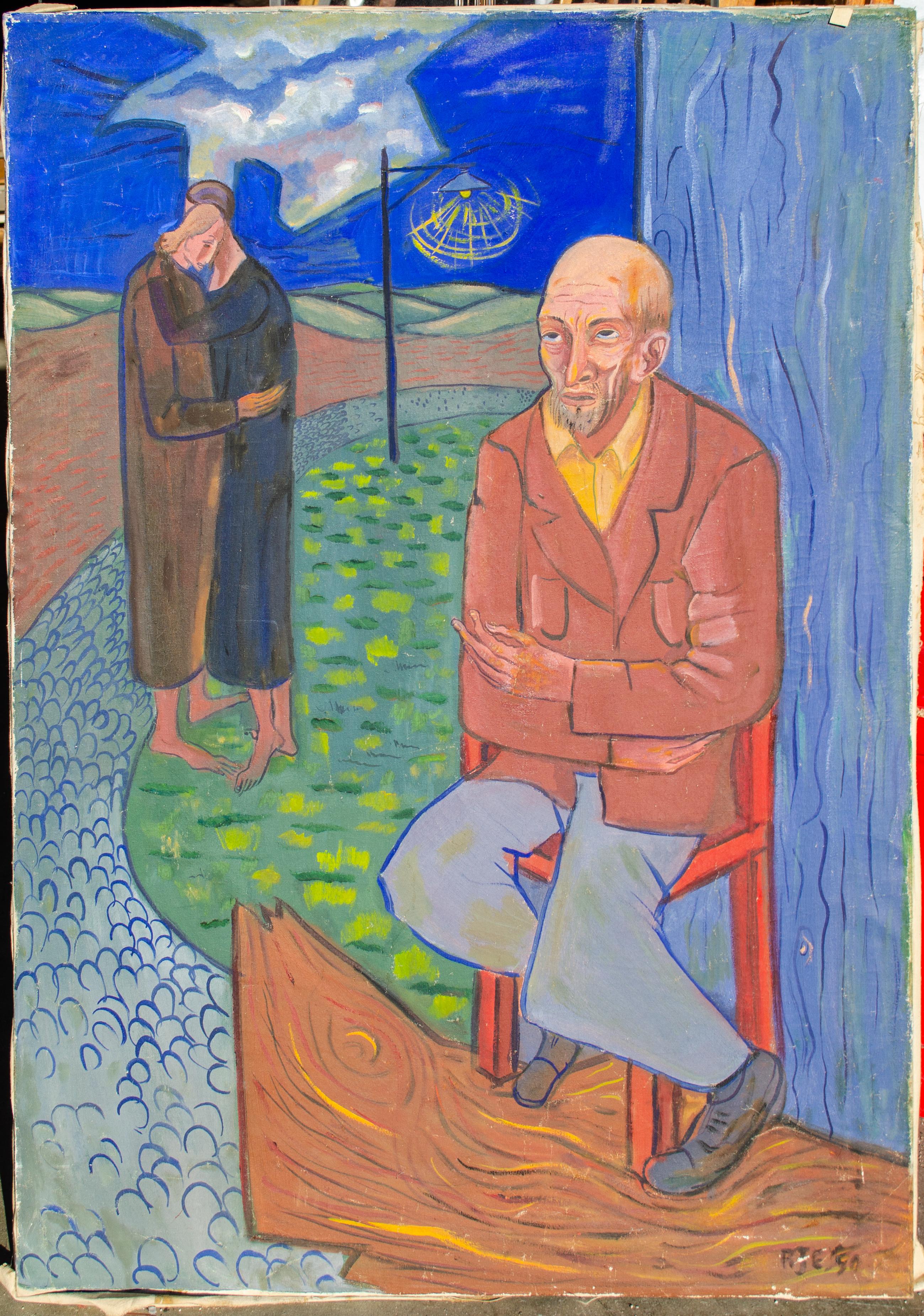 Pittura surrealista moderna di A. Richard Ericson in vendita 1