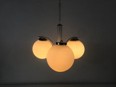 Weißer Space Age-Kronleuchter von Richard Essig, ca. 1970er Jahre