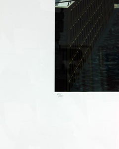 "East River, New York", serigrafia di Richard Estes dalla cartella "Kinderstern".