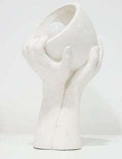 Richard Etts (n. 1941) Luz puntual de escayola, Firmado y fechado. 1974