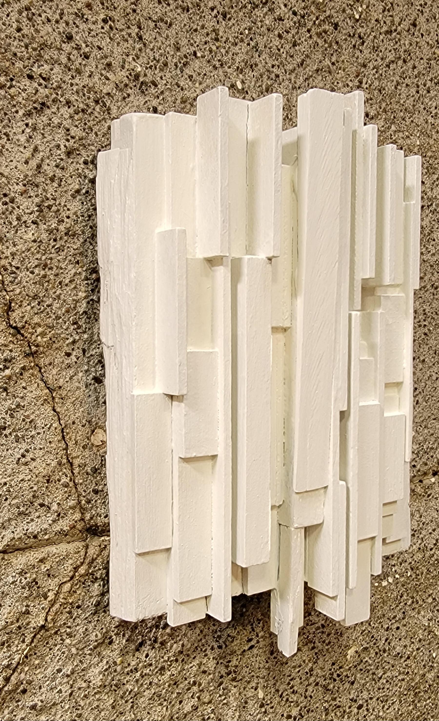 American Richard Faralla Constructionist Wood Assemblage Wall Sculpture