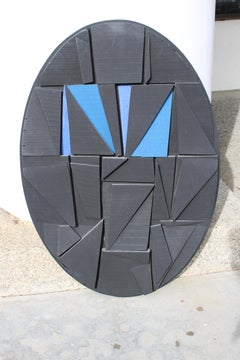 Richard Faralla Wood Assemblage titled "Oval", 1964