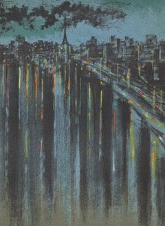 Vintage Florsheim, La Seine à Paris, Prints from the Mourlot Press (after)
