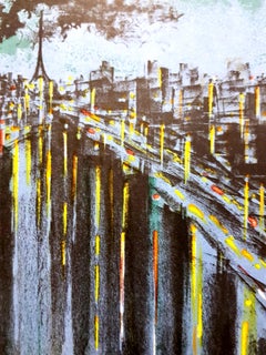 Richard Florsheim - Paris Seine - Original Lithograph