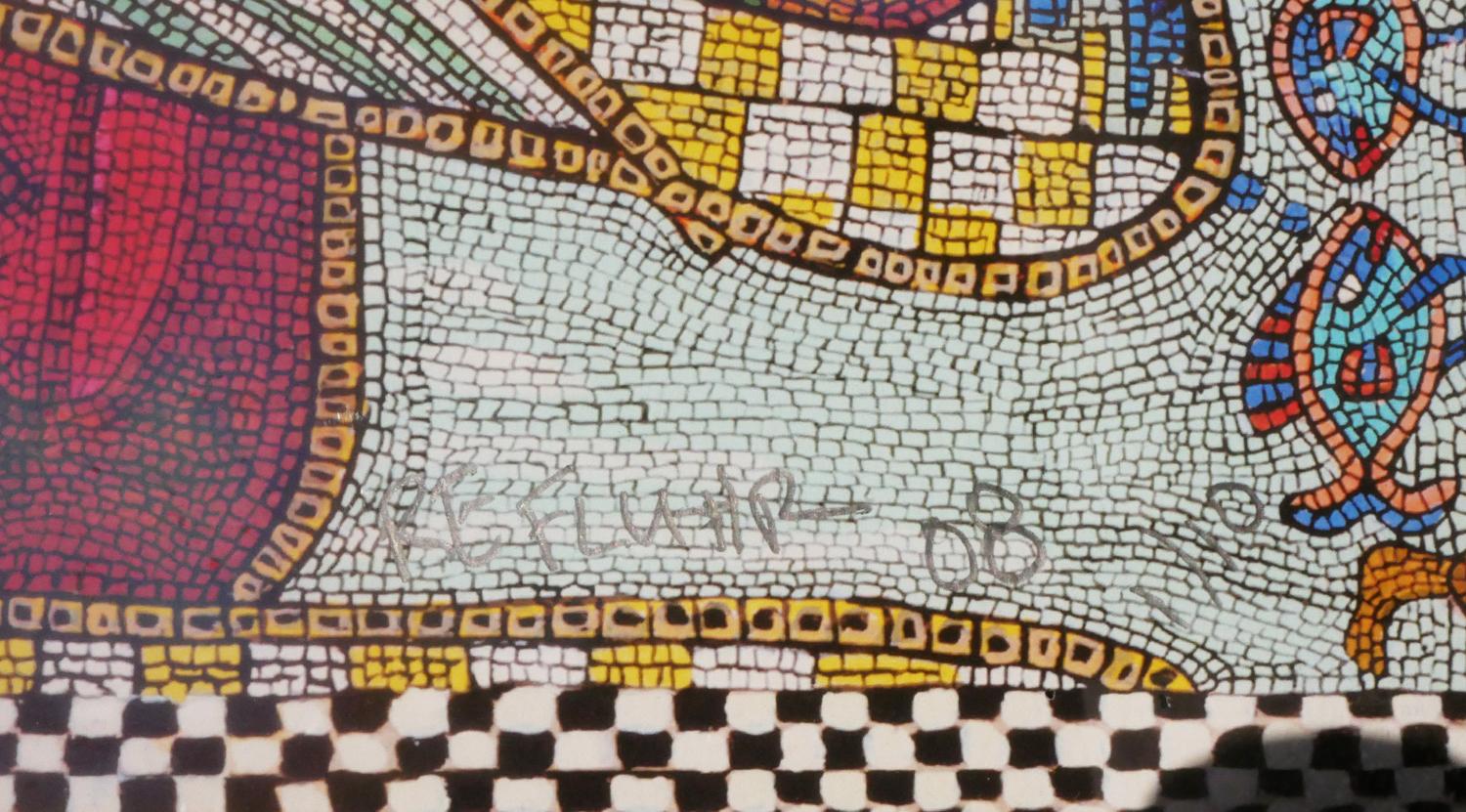 “The Final Compromise” Figurative Mosaic-Style Laser Inkjet Print Ed 1/10 For Sale 4