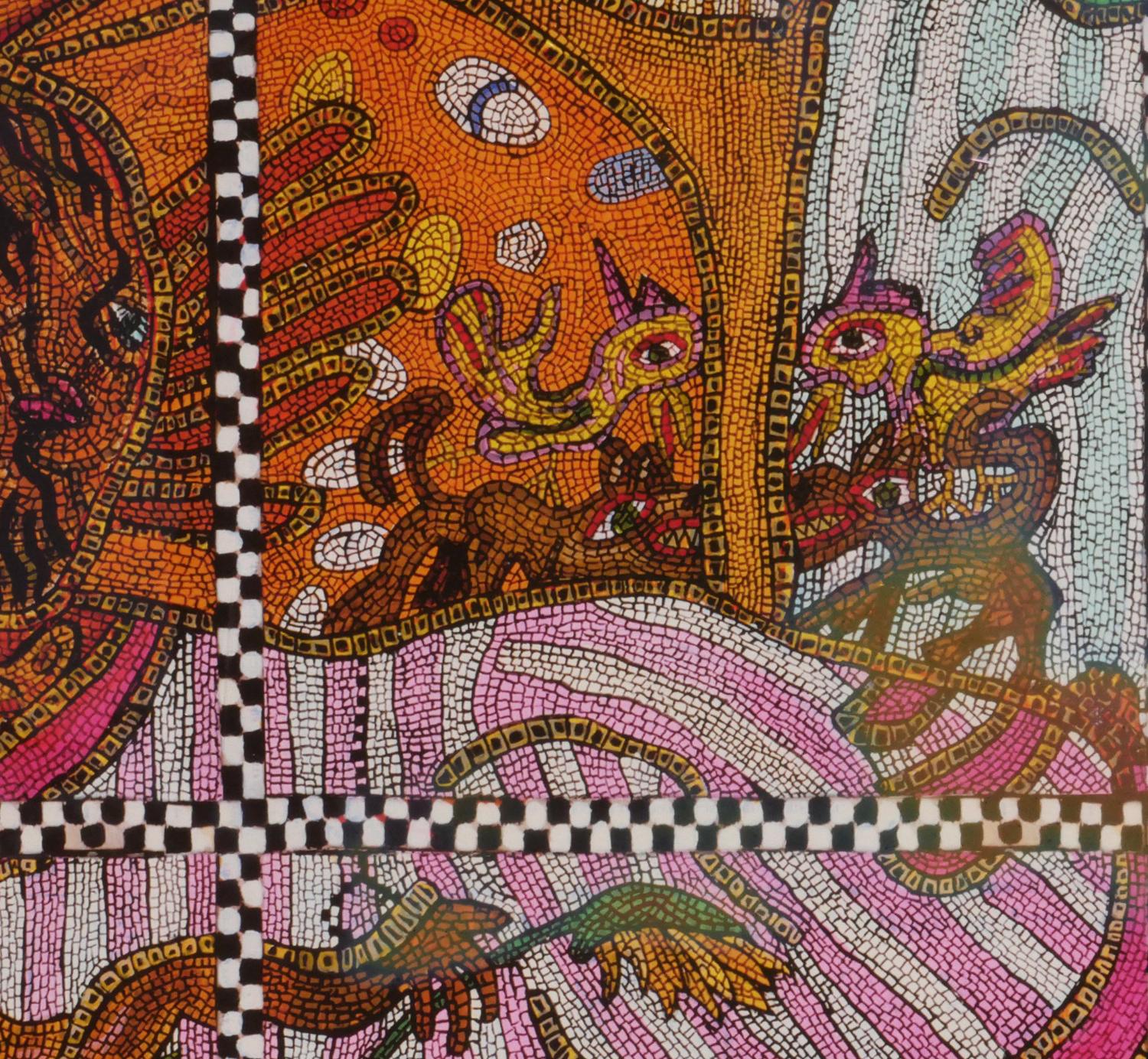 “The Final Compromise” Figurative Mosaic-Style Laser Inkjet Print Ed 1/10 For Sale 1