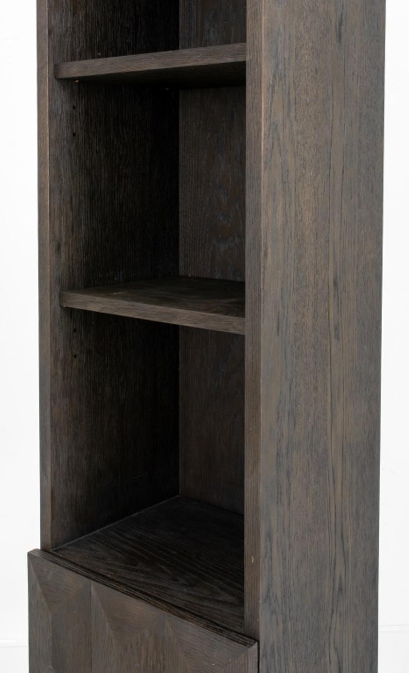 Oak Richard Forwood RH 'Geometric' Bookcase