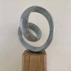 Bronze Ravel VII Bronze, With Patination and Oak Base by Richard Fox , 2022