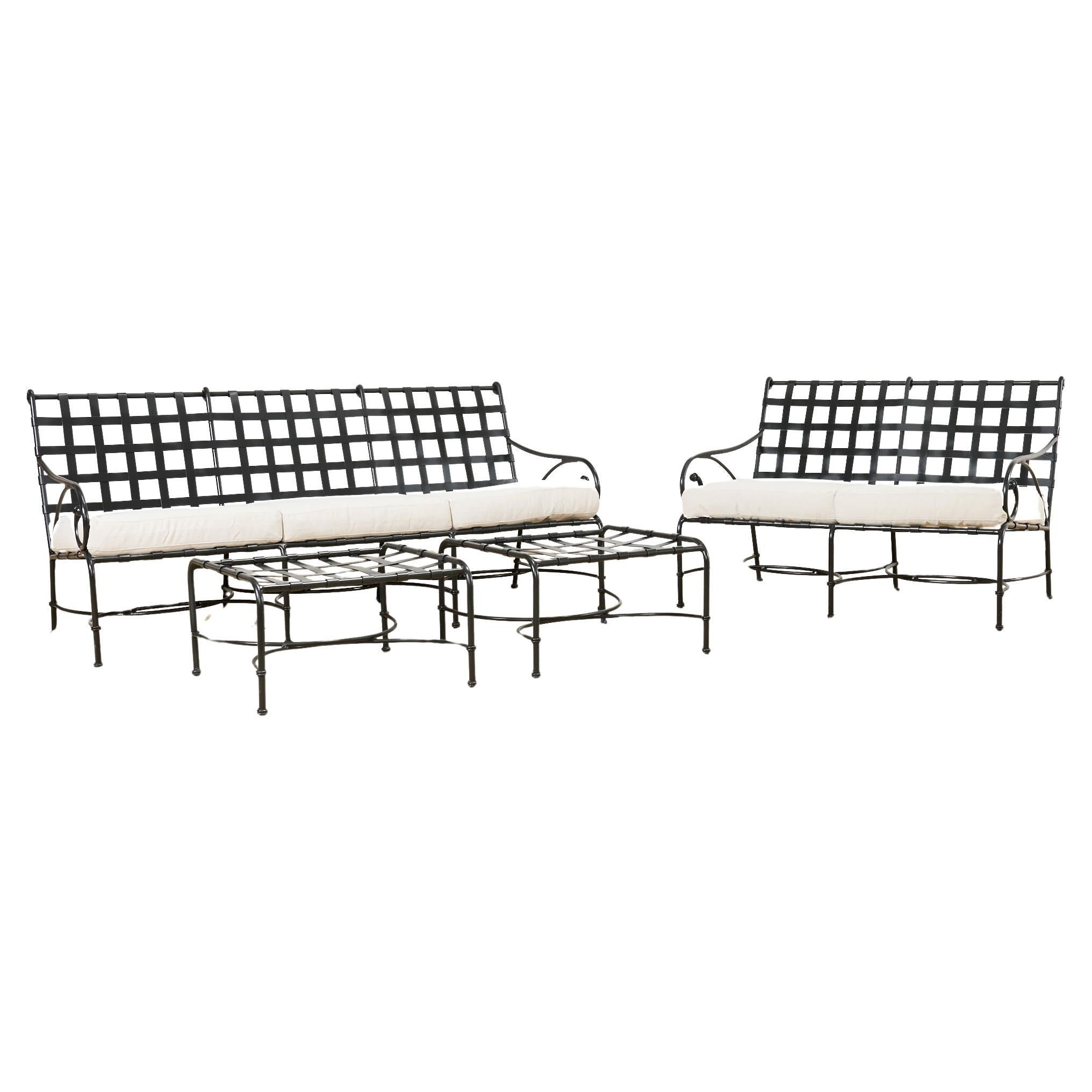 What are Brown Jordan chairs made of?