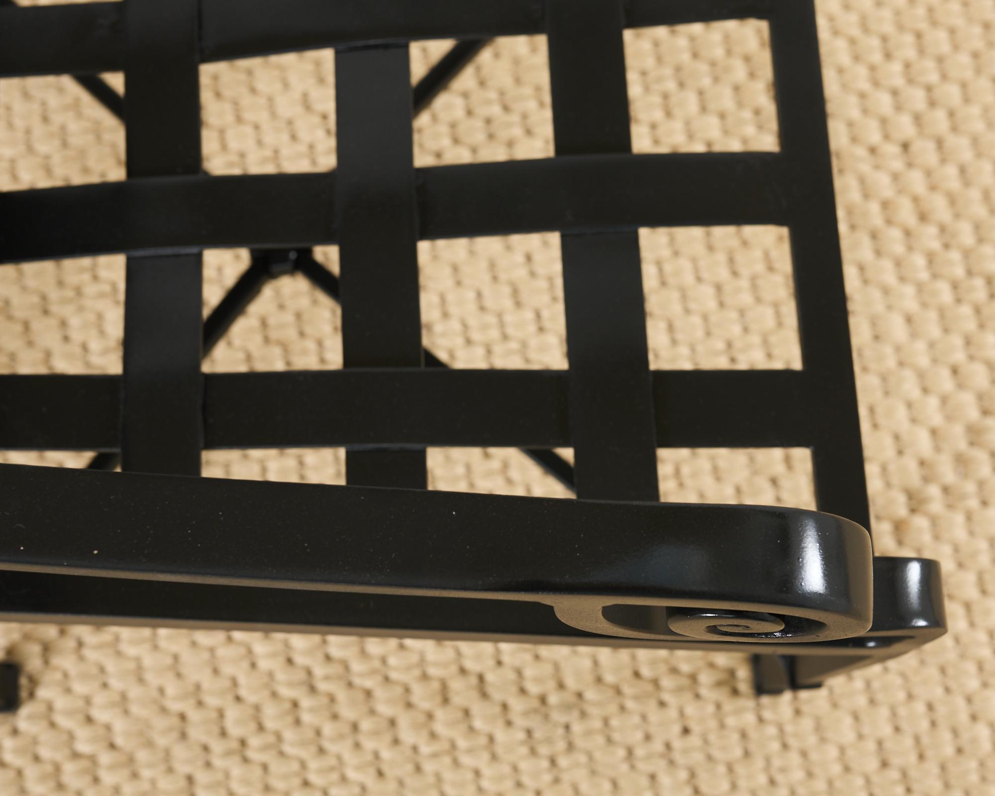 Richard Frinier para Brown Jordan Suite de comedor con jardín veneciano en venta 7
