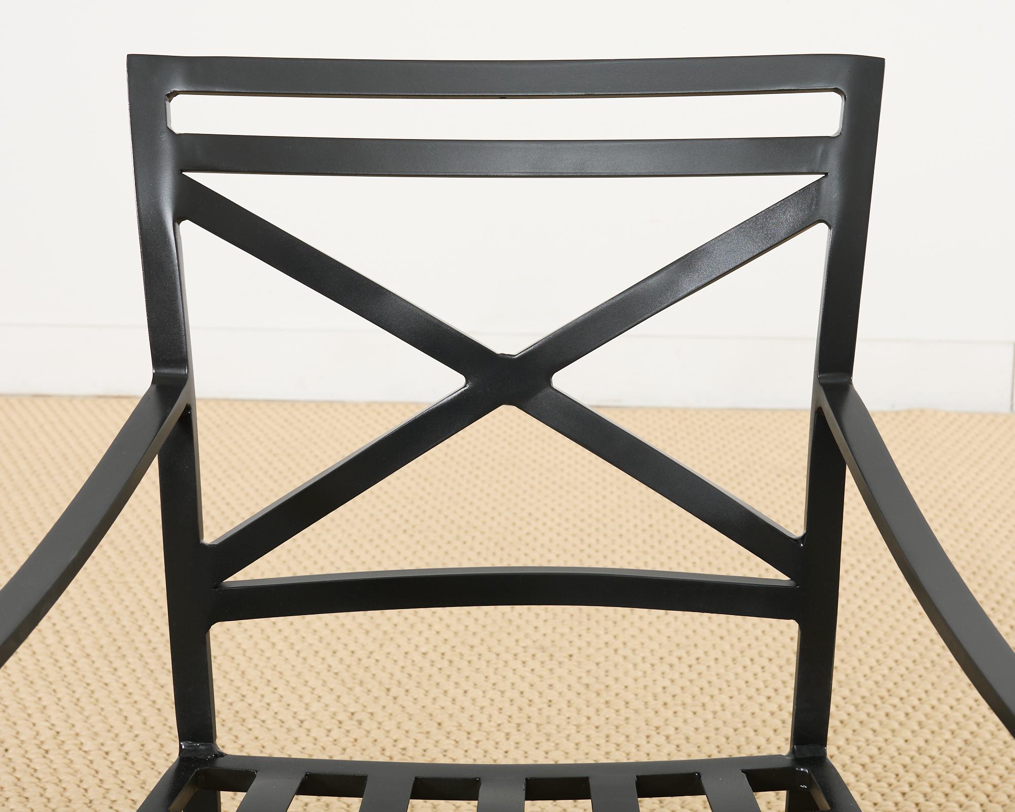 Richard Frinier para Brown Jordan Suite de comedor con jardín veneciano en venta 11