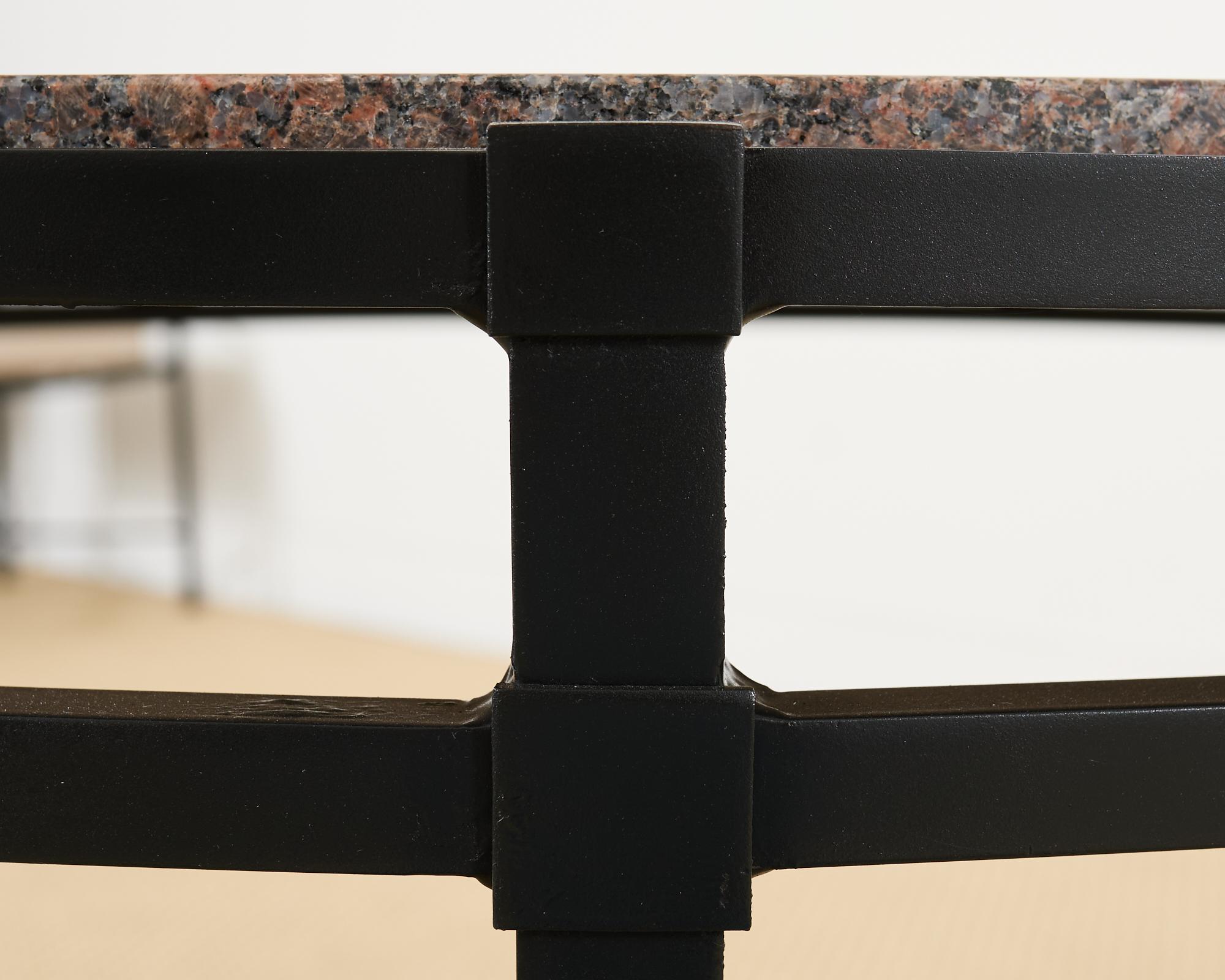 Richard Frinier para Brown Jordan Suite de comedor con jardín veneciano Aluminio en venta