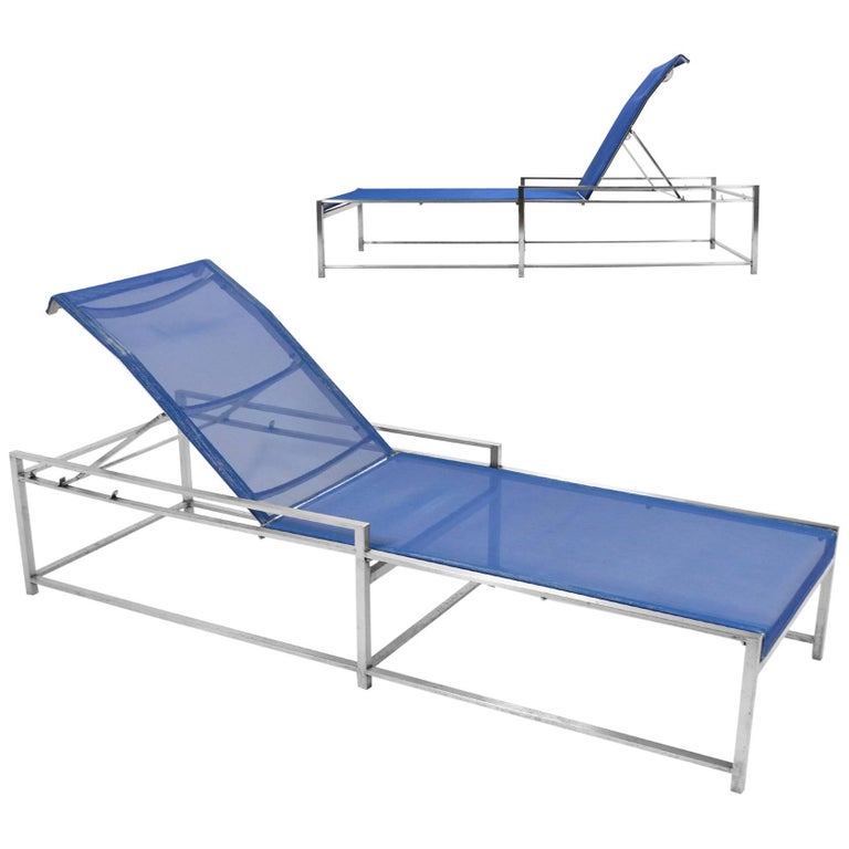 Richard Frinier Pair Of Chaise Lounges By Brown Jordan For Sale At 1stdibs