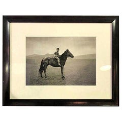 Richard Gere Limited Edition Silver Gelatin Print "Mongolian Warrior, Mongolia"