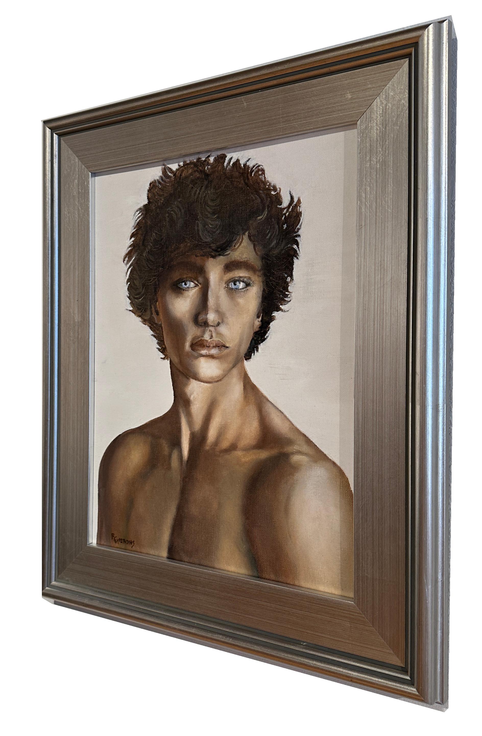 Hadrian's Antinous -  Original Ölgemälde – Painting von Richard Gibbons
