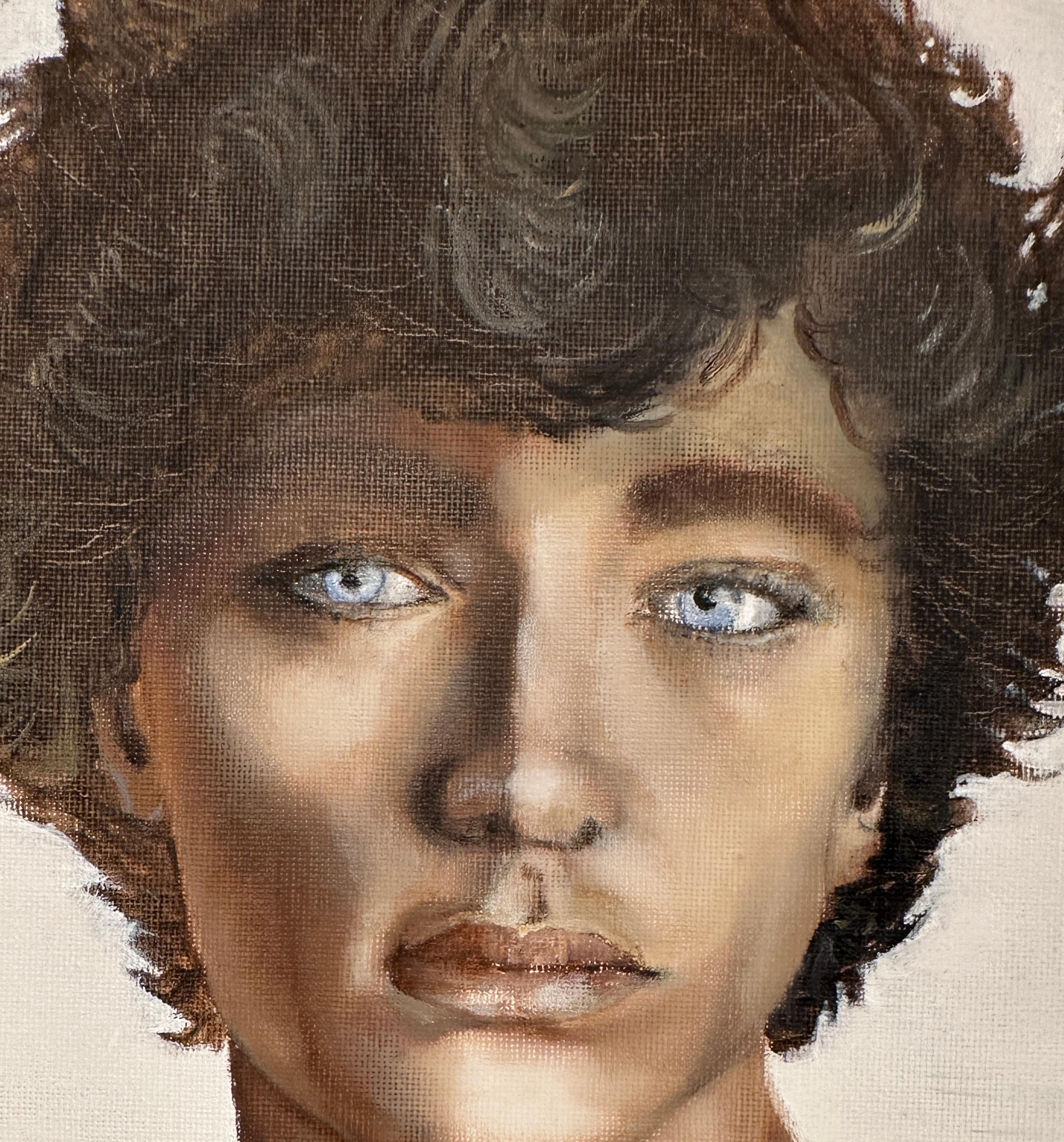 Hadrian's Antinous -  Original Ölgemälde im Angebot 1