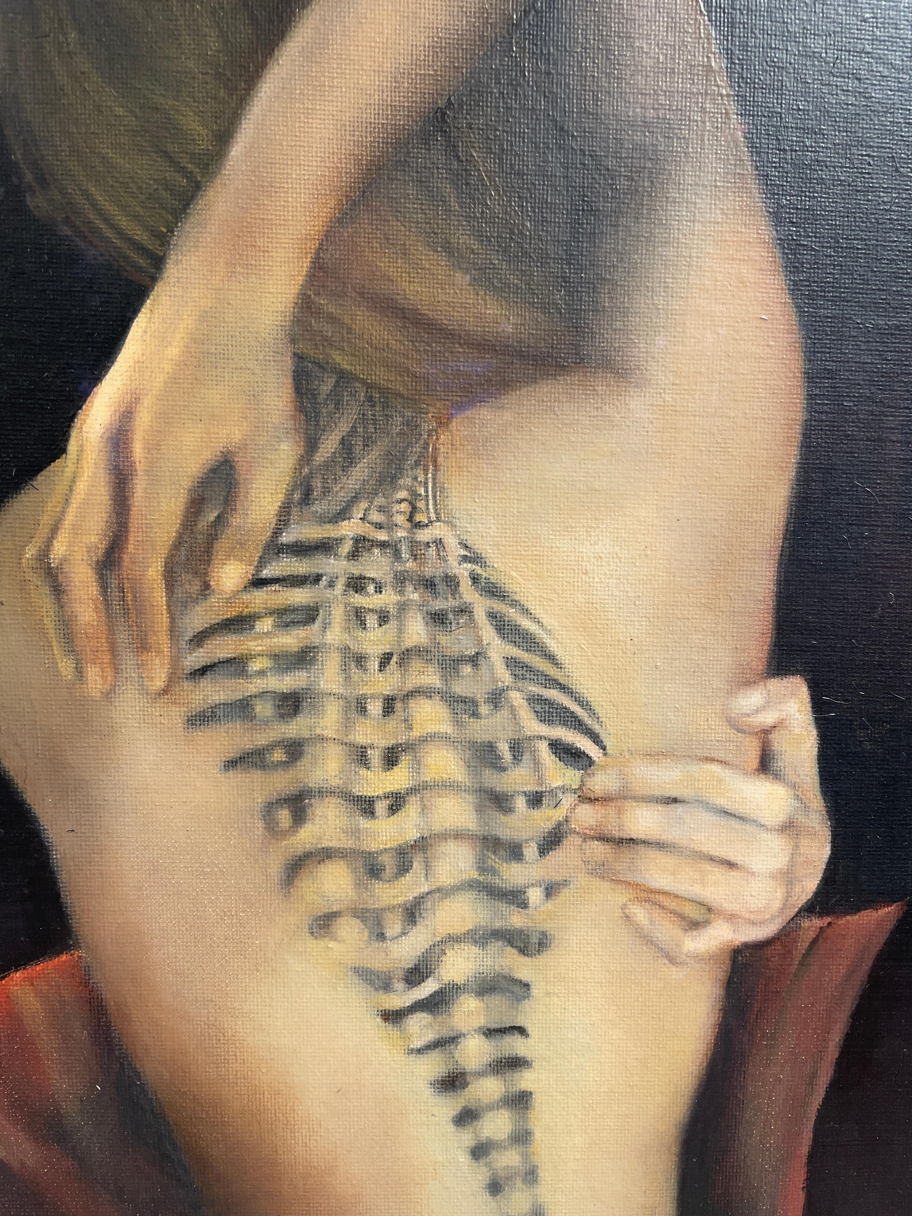 spinal column tattoo