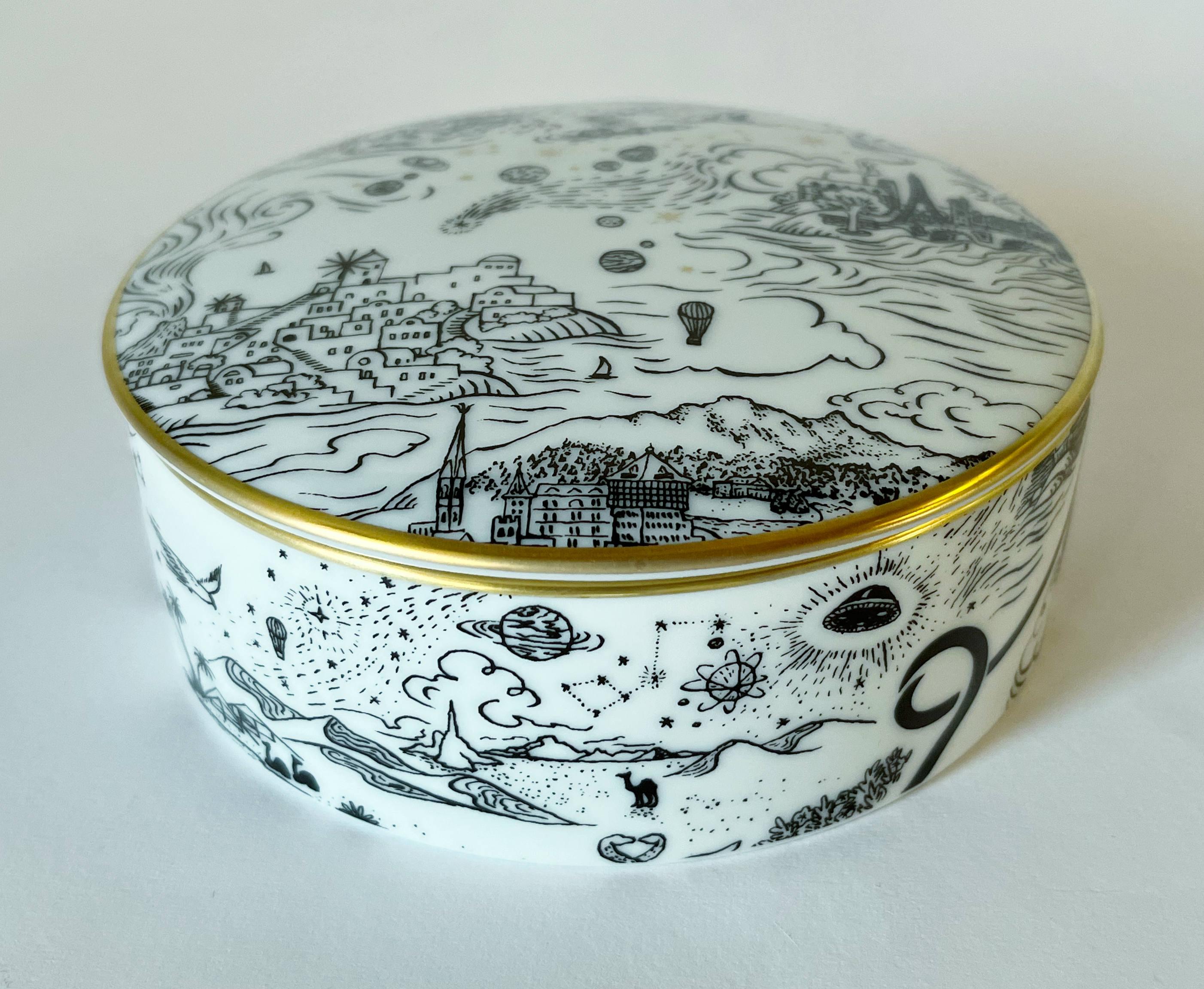 RICHARD GINORI 1735 Caja de porcelana Mytheresa en Excelente estado para la venta en Los Angeles, CA