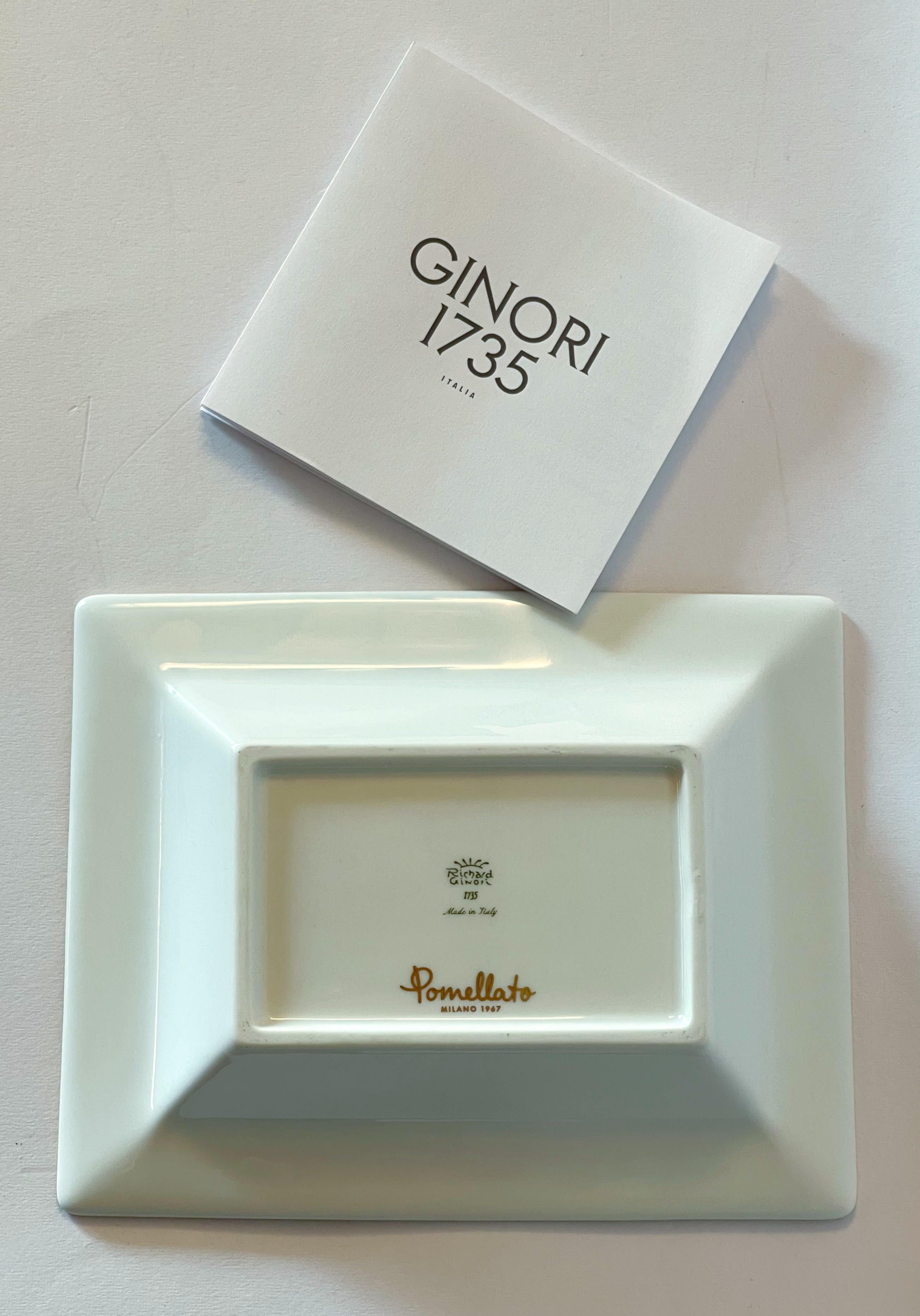 RICHARD GINORI 1735 X Pomellato Vide Poche oder Wechseltablett im Angebot 2